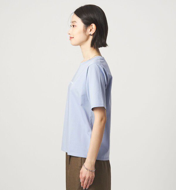 UNITED ARROWS green label relaxing「ロゴ ショートスリーブ プルオーバー カットソー 接触冷感」|Tシャツ・カットソー|