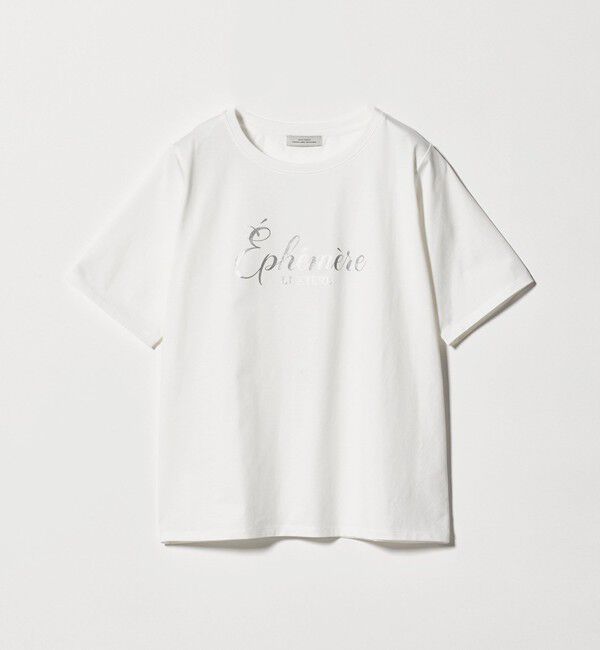 UNITED ARROWS green label relaxing「ロゴ ショートスリーブ プルオーバー カットソー 接触冷感」|Tシャツ・カットソー|