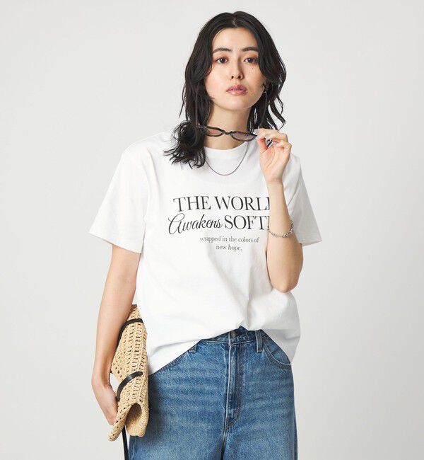 UNITED ARROWS green label relaxing「アソート グラフィック ショートスリーブ Tシャツ」|Tシャツ・カットソー|OFF WHITE