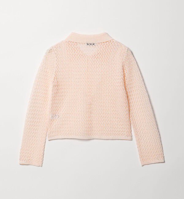 EMMEL REFINES「＜EMMEL REFINES＞EM HM スパンコール メッシュ ニット」|ニット・セーター|