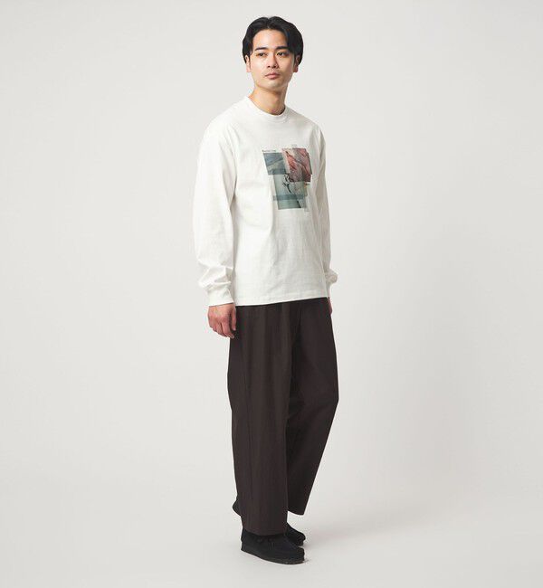 UNITED ARROWS green label relaxing「＜Phospho Graphica＞グラフィック ロングスリーブ Tシャツ」|Tシャツ・カットソー|