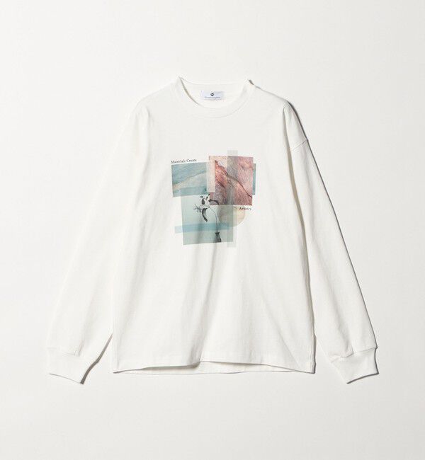 UNITED ARROWS green label relaxing「＜Phospho Graphica＞グラフィック ロングスリーブ Tシャツ」|Tシャツ・カットソー|