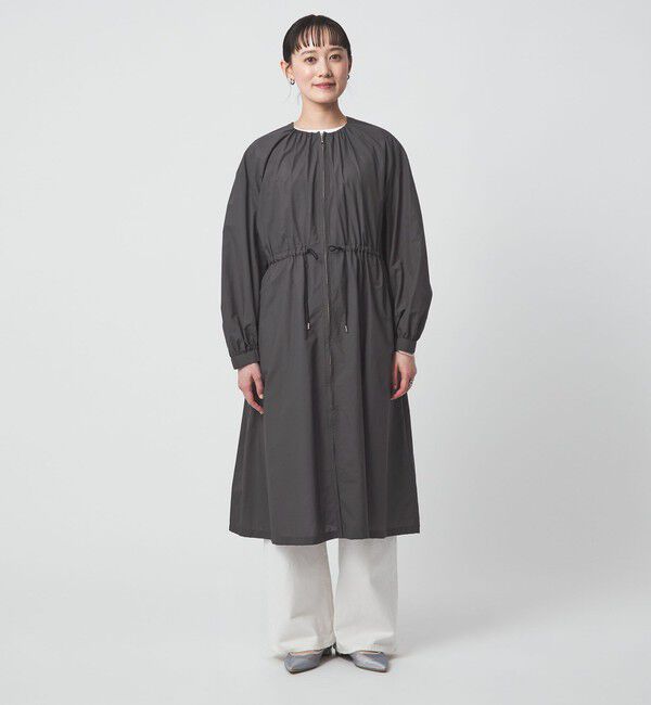 UNITED ARROWS green label relaxing「ギャザー ドロスト コート 撥水」|その他|