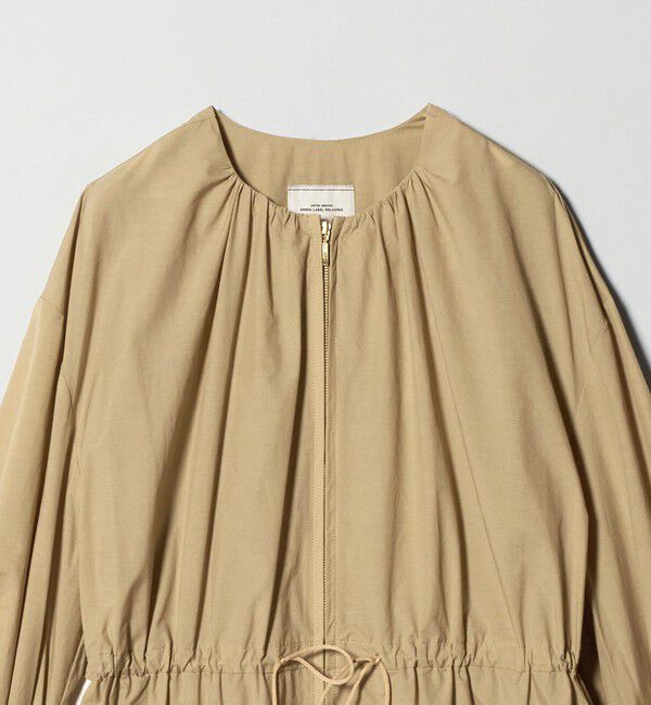 UNITED ARROWS green label relaxing「ギャザー ドロスト コート 撥水」|その他|