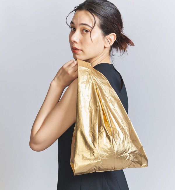 BEAUTY&YOUTH UNITED ARROWS「＜BAGGU＞メタリック ポケッタブルバッグ/BABY」|エコバッグ|