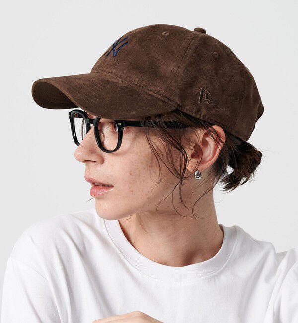BEAUTY&YOUTH UNITED ARROWS「【別注】＜NEW ERA＞スエードライク ロゴ キャップ」|キャップ・キャスケット|