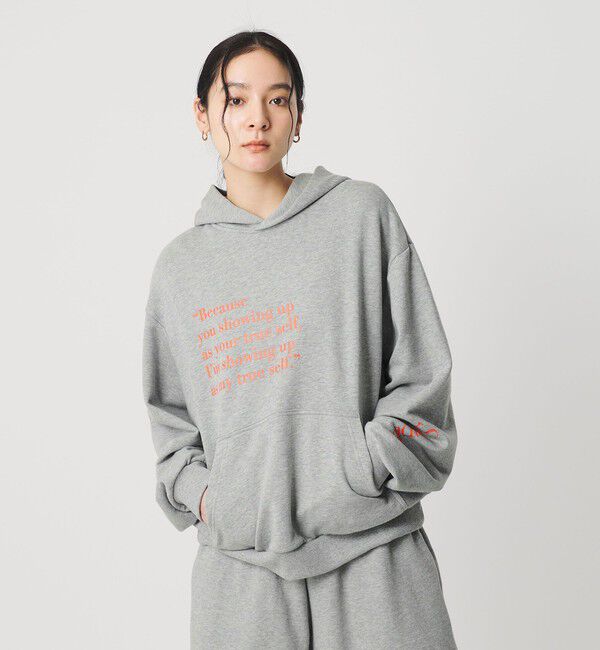 BEAUTY&YOUTH UNITED ARROWS「【別注】＜Samplee＞プリント スウェットフーディ」|スウェット・ジャージ|