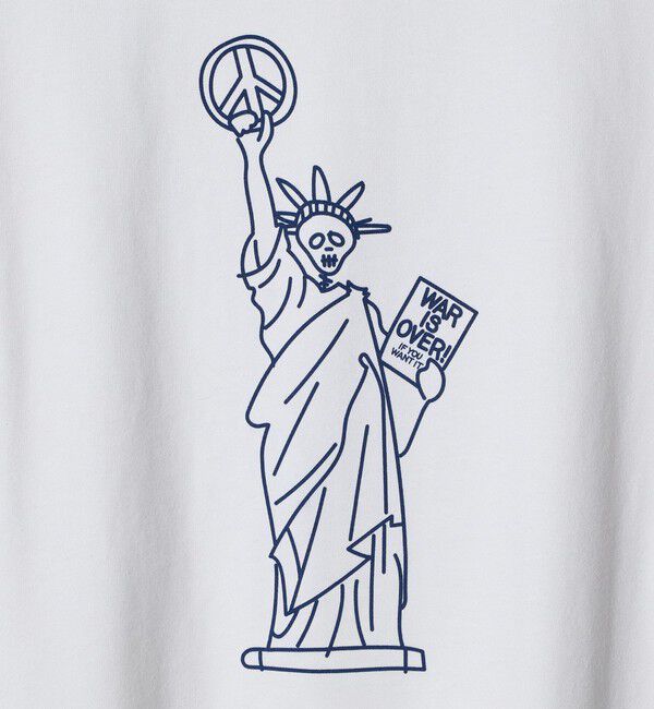 BEAUTY&YOUTH UNITED ARROWS「＜ESPOIR＞Skull Liberty Tシャツ」|Tシャツ・カットソー|
