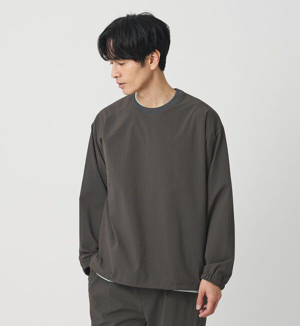 BEAUTY&YOUTH UNITED ARROWS「360&deg;MASTER アジャスト クルーネック カットソー セットアップ対応 撥水 ストレッチ ウォッシャブル」|Tシャツ・カットソー|