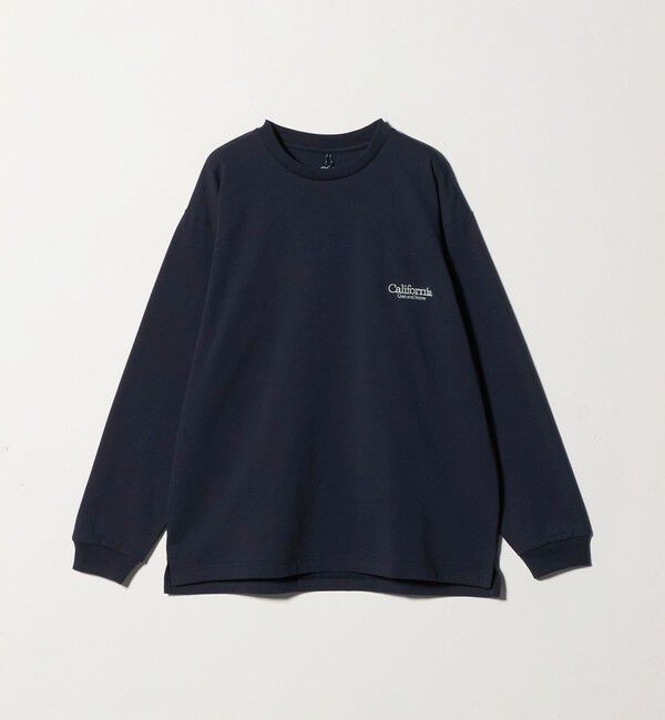 California General Store「＜CGS.＞オーガニック コットン ロングスリーブ ロゴ Tシャツ」|Tシャツ・カットソー|