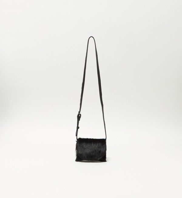 ATTISESSION「＜ATTISESSION＞ヘアレザー ミニ ショルダー バッグ」|ショルダー・メッセンジャー|