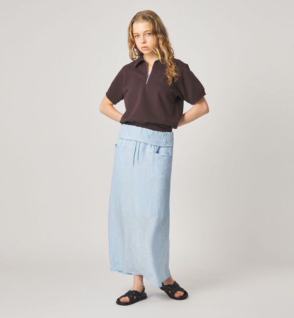 STEVEN ALAN「＜Steven Alan＞フラワー ジャガード ロング スカート」|スカート|