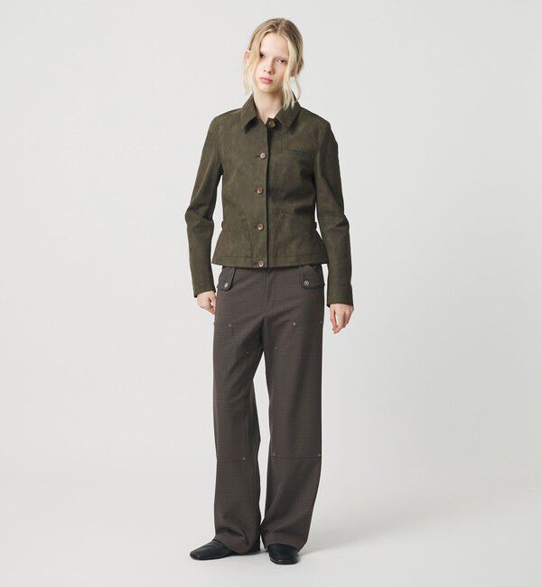 ATTISESSION「＜ATTISESSION＞チェック ワーク パンツ 」|その他|