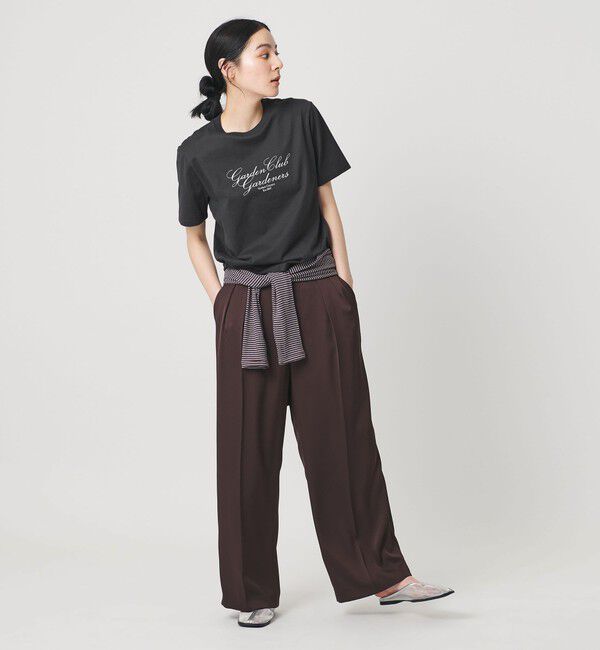 BEAUTY&YOUTH UNITED ARROWS「コットン ロゴ Tシャツ」|Tシャツ・カットソー|