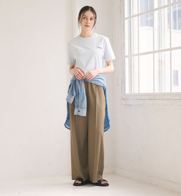 BEAUTY&YOUTH UNITED ARROWS「コットン ロゴ Tシャツ」|Tシャツ・カットソー|