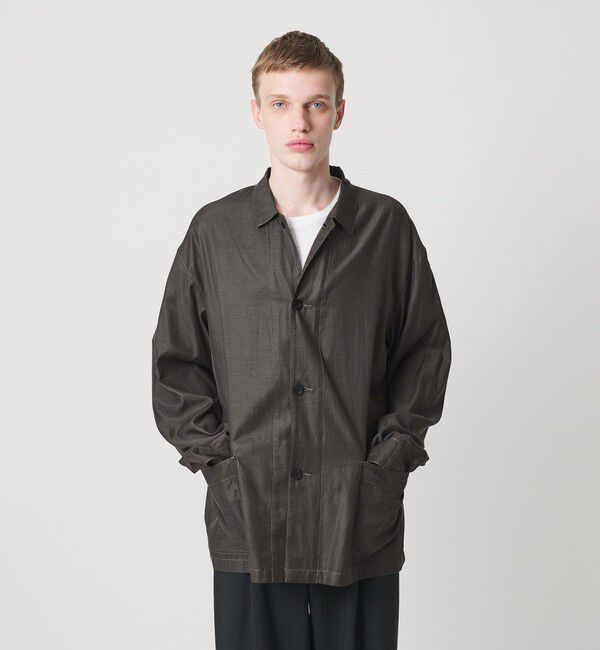 MONKEY TIME「キュプラ コットン フィブリル カバーオール シャツ」|その他|