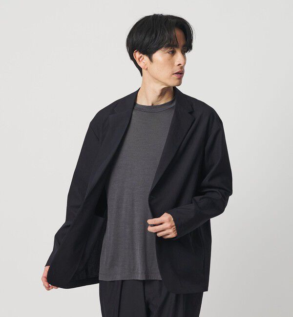 BEAUTY&YOUTH UNITED ARROWS「KOMATSU PACK 2ボタン リラックス ジャケット セットアップ対応 撥水 ウォッシャブル」|テーラードジャケット|