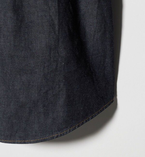 STEVEN ALAN「＜Steven Alan＞ライトオンスデニム パフスリーブ シャツ」|シャツ・ブラウス|