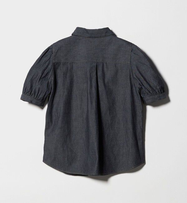 STEVEN ALAN「＜Steven Alan＞ライトオンスデニム パフスリーブ シャツ」|シャツ・ブラウス|
