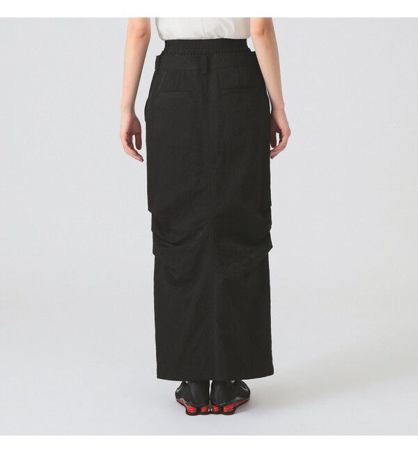 Ray BEAMS 「ダブル ウエスト タック スカート」|タイト|