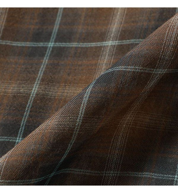 BEAMSBOY「maturely / ボイル チェック 5スリーブ シャツ」|シャツ・ブラウス|