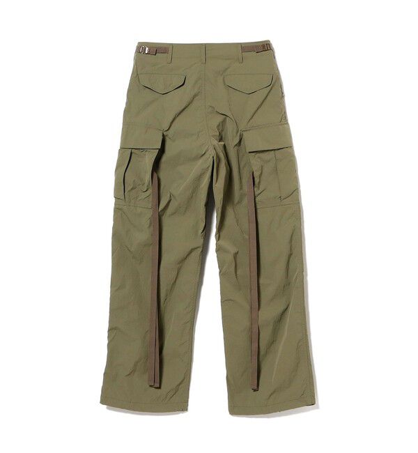 BEAMSBOY「ナイロン ポプリン ミリタリー パンツ」|チノ|