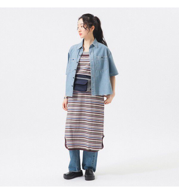 BEAMSBOY「マルチボーダー ワンピース」|ワンピース|