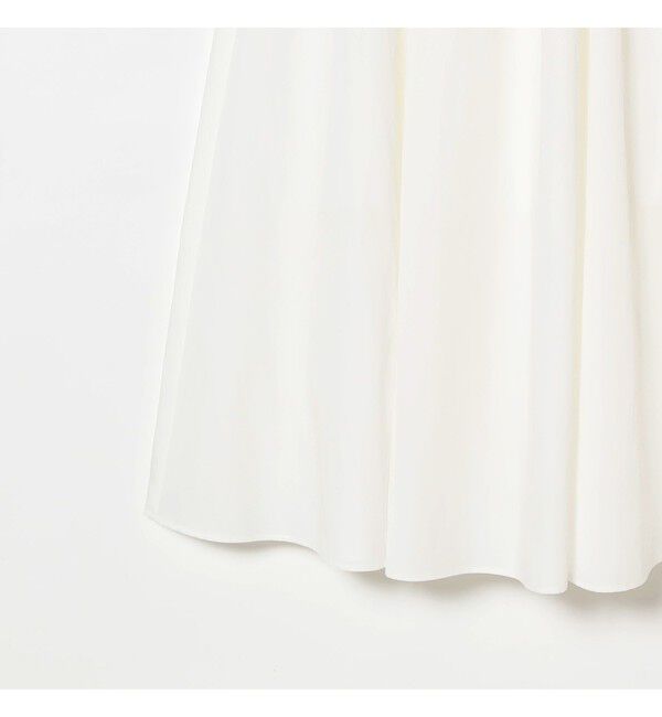 Demi-Luxe BEAMS 「コットン ナイロン タック ギャザー スカート」|スカート|