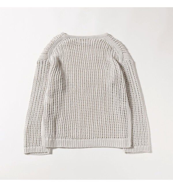 Demi-Luxe BEAMS 「3ゲージ コットン メッシュ プルオーバー」|ニット・セーター|