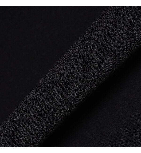 Demi-Luxe BEAMS 「Vネック バック シアーワンピース」|ワンピース|