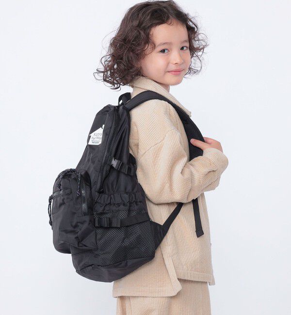 SHIPS KIDS「【SHIPS KIDS別注】KID'S PACKERS:DAY PACK TIPI KIDS」|リュック|ブラック