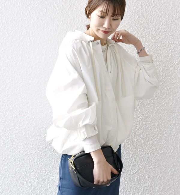 SHIPS any「SHIPS any:〈手洗い可能〉ワッシャー ストレッチ マウンテンパーカー」|ブルゾン・スタジャン|