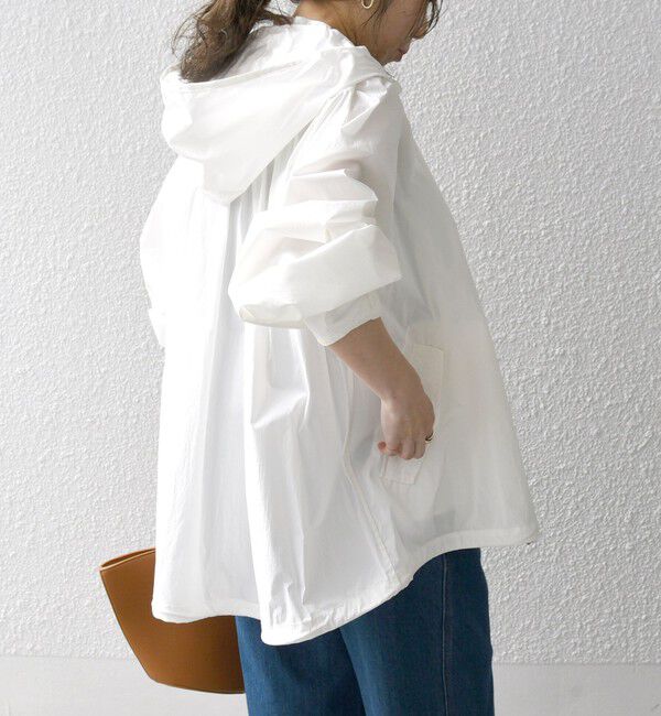 SHIPS any「SHIPS any:〈手洗い可能〉ワッシャー ストレッチ マウンテンパーカー」|ブルゾン・スタジャン|