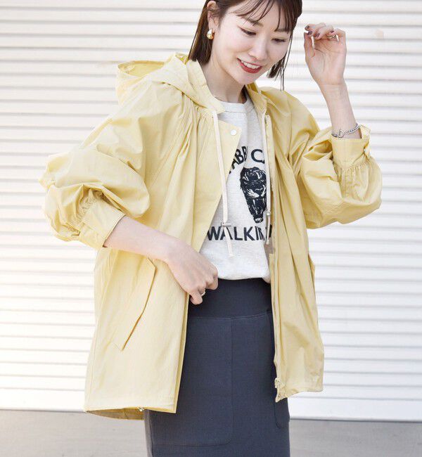 SHIPS any「SHIPS any:〈手洗い可能〉ワッシャー ストレッチ マウンテンパーカー」|ブルゾン・スタジャン|