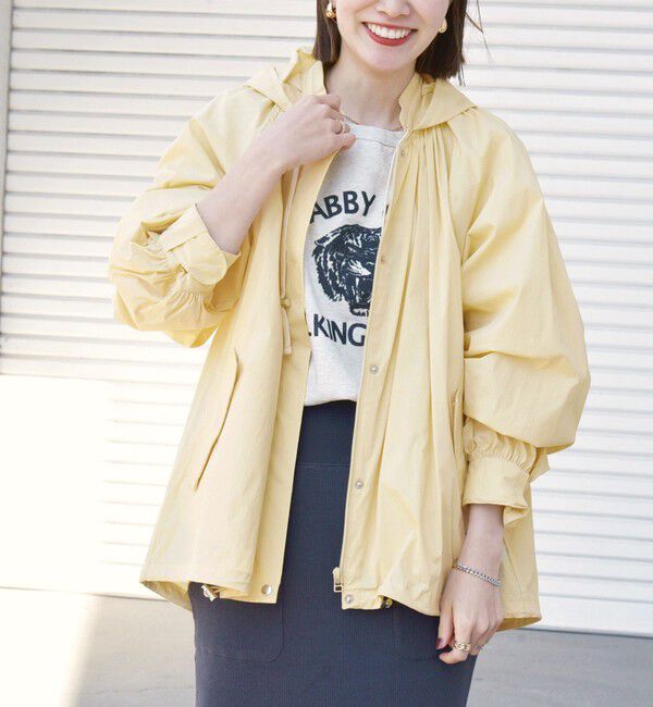 SHIPS any「SHIPS any:〈手洗い可能〉ワッシャー ストレッチ マウンテンパーカー」|ブルゾン・スタジャン|