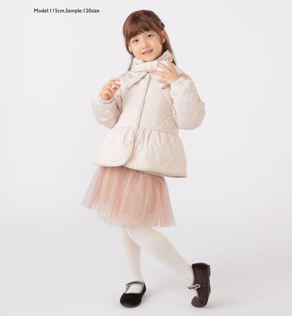 SHIPS KIDS「SHIPS KIDS:100～130cm / チュール スカート」|フレア|