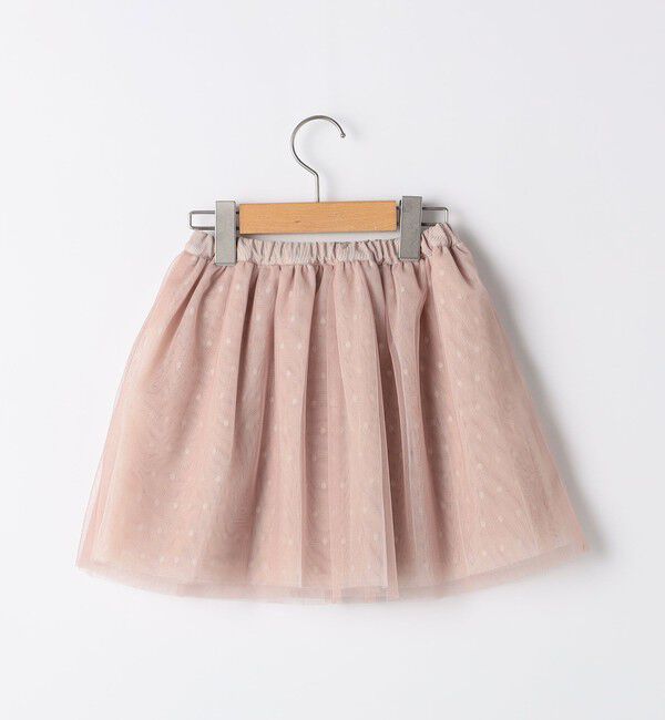 SHIPS KIDS「SHIPS KIDS:100～130cm / チュール スカート」|フレア|