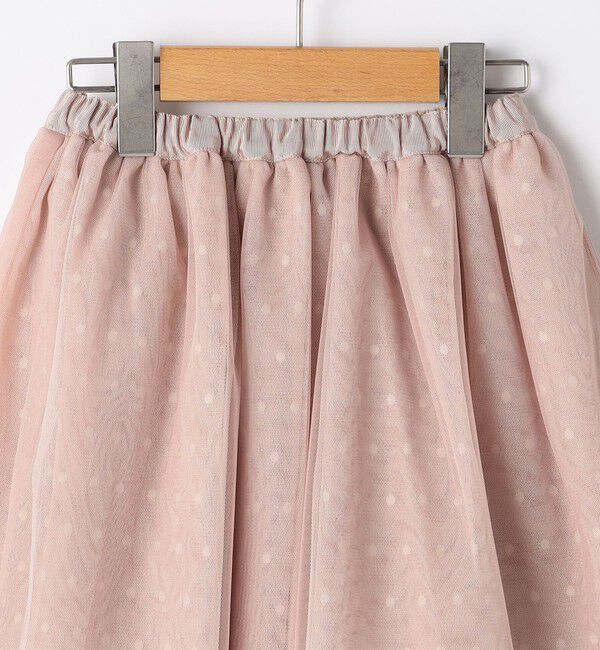 SHIPS KIDS「SHIPS KIDS:100～130cm / チュール スカート」|フレア|