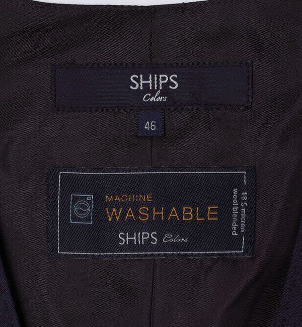 SHIPS Colors 「SHIPS Colors:〈洗濯機可能〉TW ベスト(セットアップ対応可能)」|ベスト・ジレ|