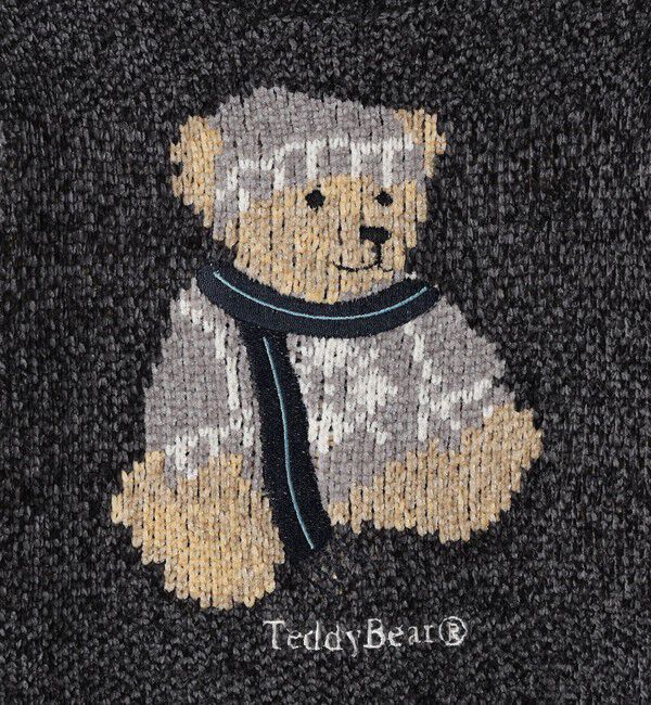 SHIPS Colors 「SHIPS Colors:100～140cm /〈洗濯機可能〉TeddyBear(R) ジャカード モール ニット◇」|ニット・セーター|