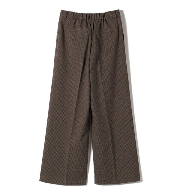 SHIPS Colors 「SHIPS Colors:〈洗濯機可能〉裏起毛 チェック ワイド パンツ」|その他|