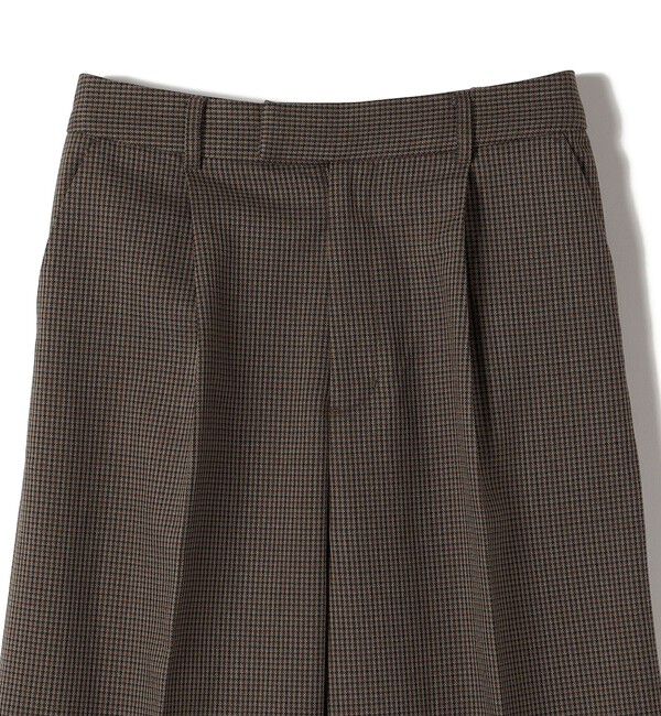 SHIPS Colors 「SHIPS Colors:〈洗濯機可能〉裏起毛 チェック ワイド パンツ」|その他|