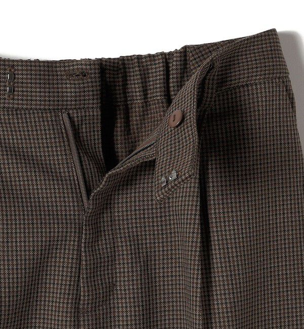 SHIPS Colors 「SHIPS Colors:〈洗濯機可能〉裏起毛 チェック ワイド パンツ」|その他|