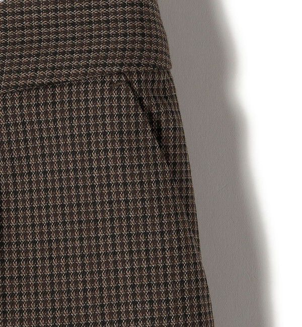 SHIPS Colors 「SHIPS Colors:〈洗濯機可能〉裏起毛 チェック ワイド パンツ」|その他|