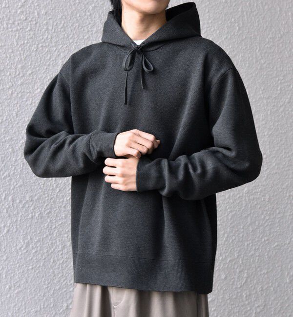 SHIPS any「SHIPS any:〈手洗い可能〉ミラノリブ コットンライク ニット プルオーバー パーカー◇」|パーカー|