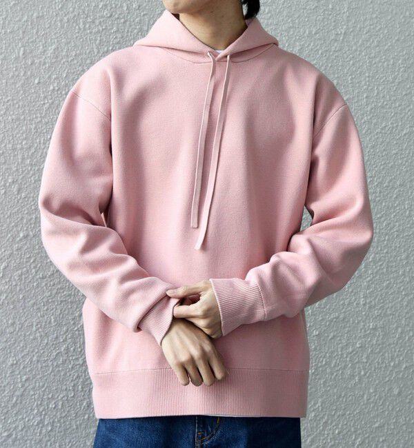 SHIPS any「SHIPS any:〈手洗い可能〉ミラノリブ コットンライク ニット プルオーバー パーカー◇」|パーカー|