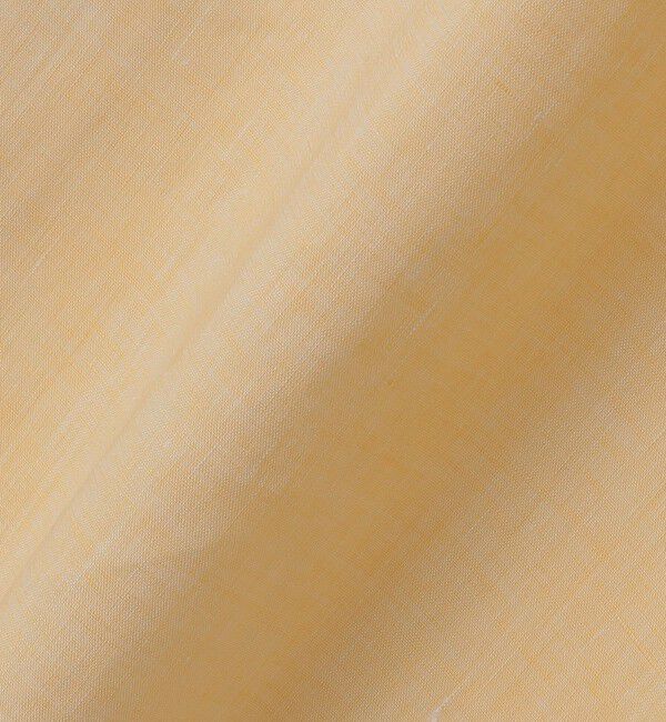 SHIPS「SHIPS: ウォッシュド リネン ワンピースカラー ソリッド シャツ」|シャツ・ブラウス|