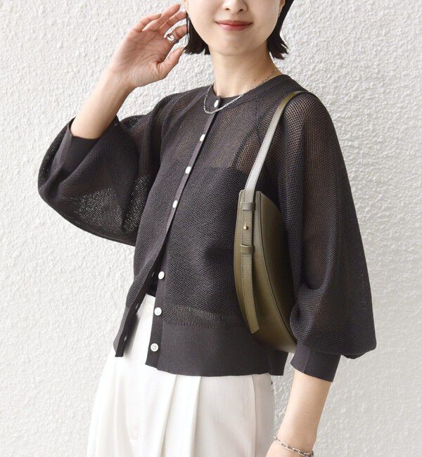 SHIPS for women「《予約》〈手洗い可能〉16G カーディガン」|カーディガン|