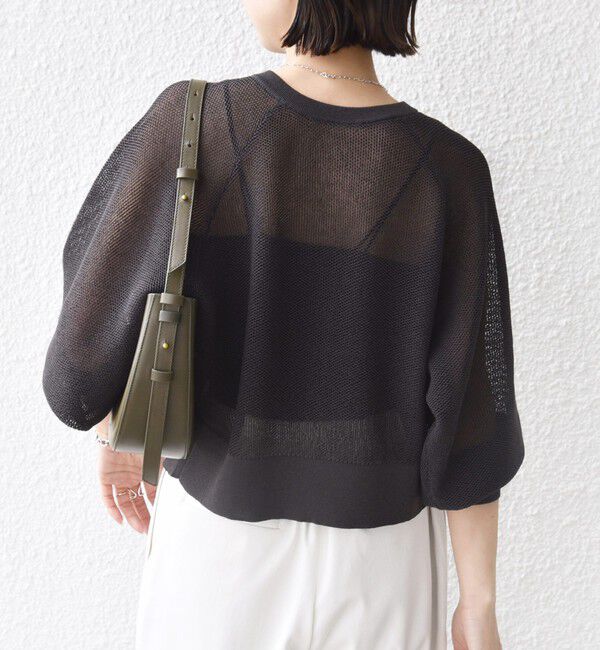 SHIPS for women「《予約》〈手洗い可能〉16G カーディガン」|カーディガン|