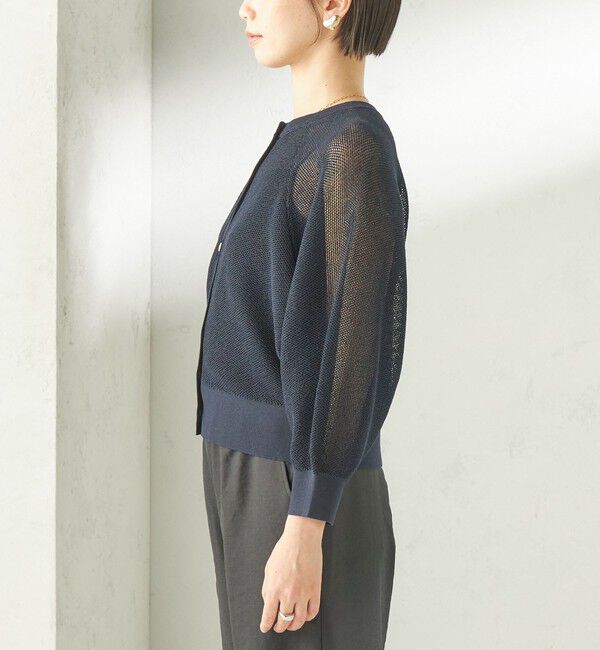 SHIPS for women「《予約》〈手洗い可能〉16G カーディガン」|カーディガン|